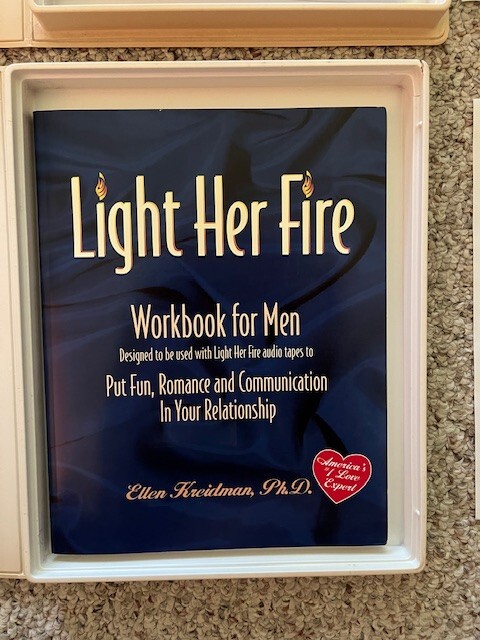 Light His Fire Light Her Fire 24 Cassette Program For Couples With New Workbooks