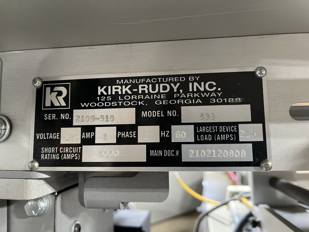 2021 Kirk Rudy 533 Autoloader