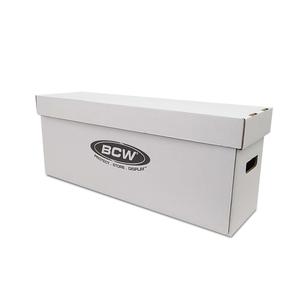 5 pack Long Comic Book Storage Boxes and Houses BCW Stackable Current or Silver