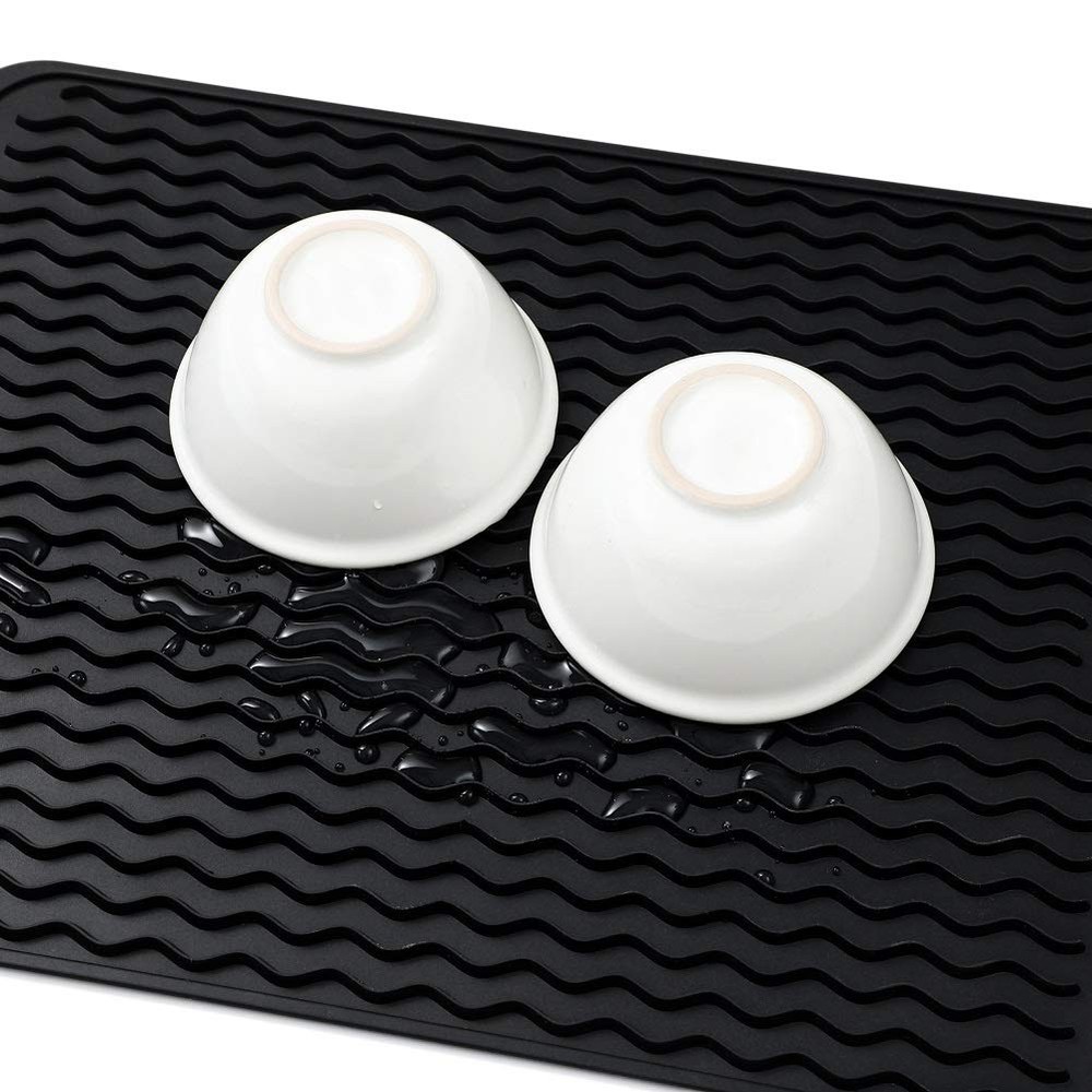 Silicone Dish Drying Mat for Multiple Usage Easy clean Eco-friendly