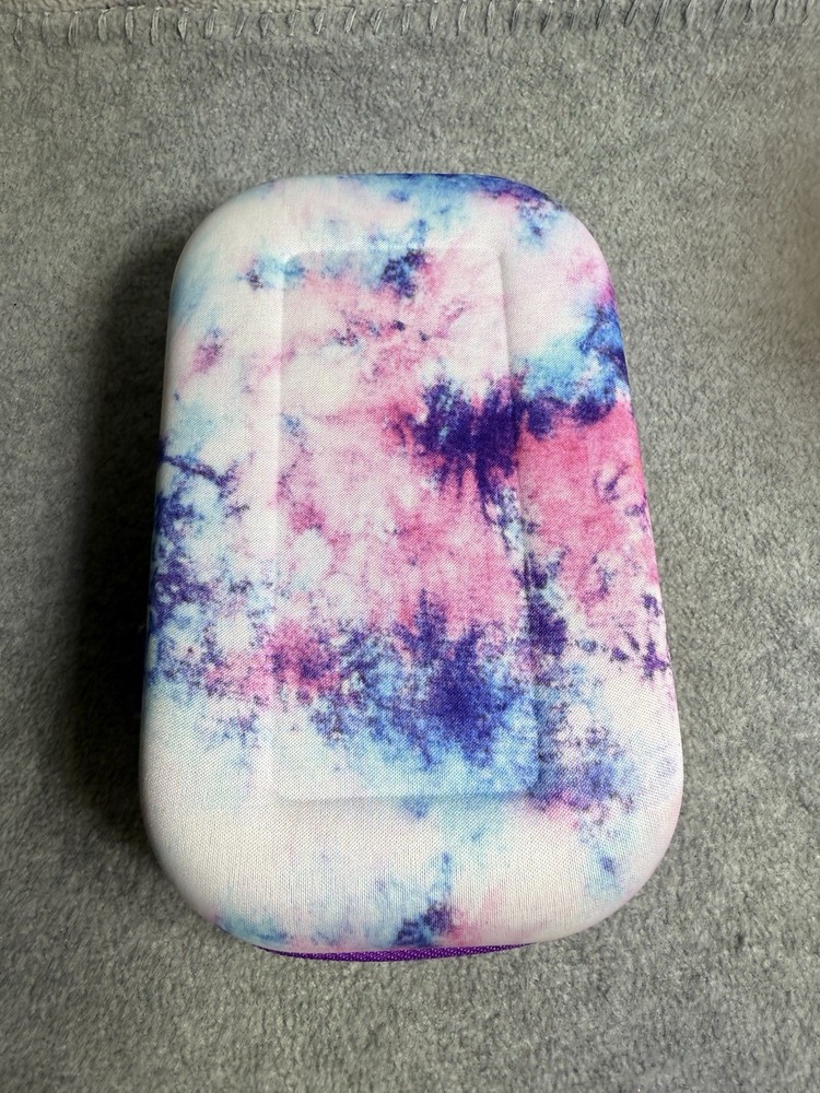 ZIPIT Glitter Large Pencil Box (Tye Dye)