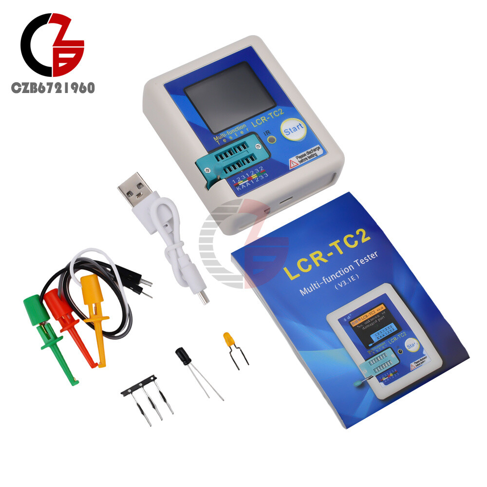 LCR-TC2 LCR-TC3 Upgraded High-precision Transistor Tester Diode Capacitance Test