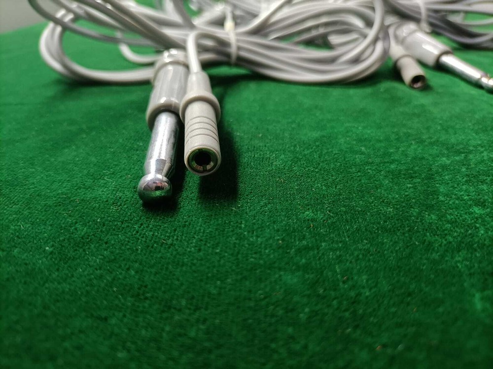 6pc Laparoscopic Monopolar Cable Cord Best Quality Reusable Surgical Instruments