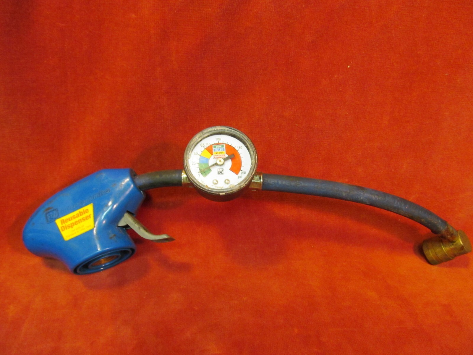 ID INTERDYNAMICS AIR CONDITIONING REFRIGERANT HOSE WITH GAUGE