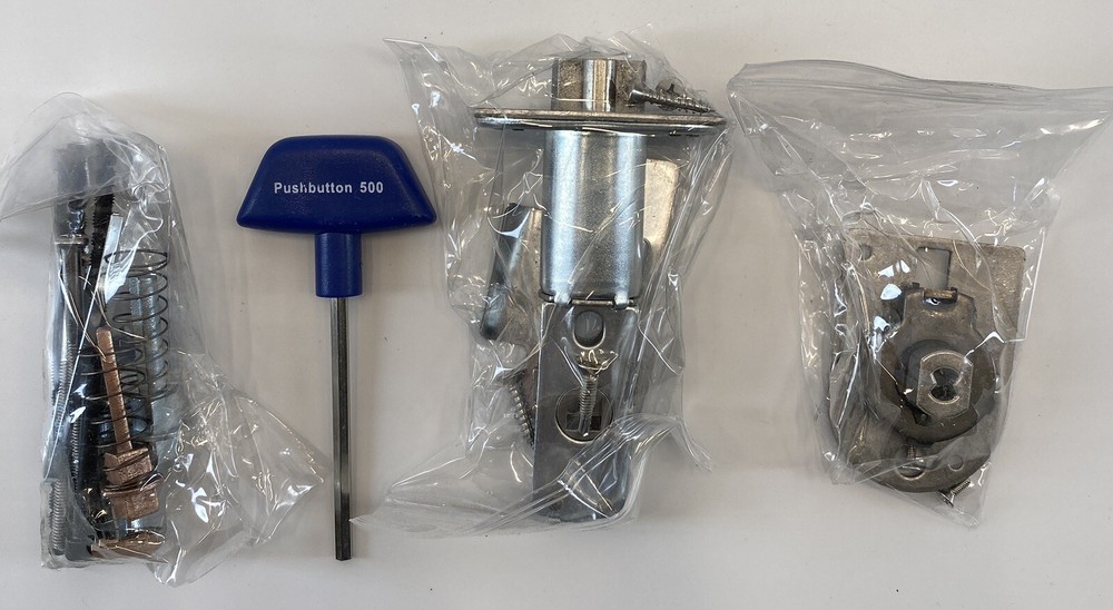 Codelock Mechanical Keypad Leverset W/ Code Free Feature Heavy Duty 515 SS PVD