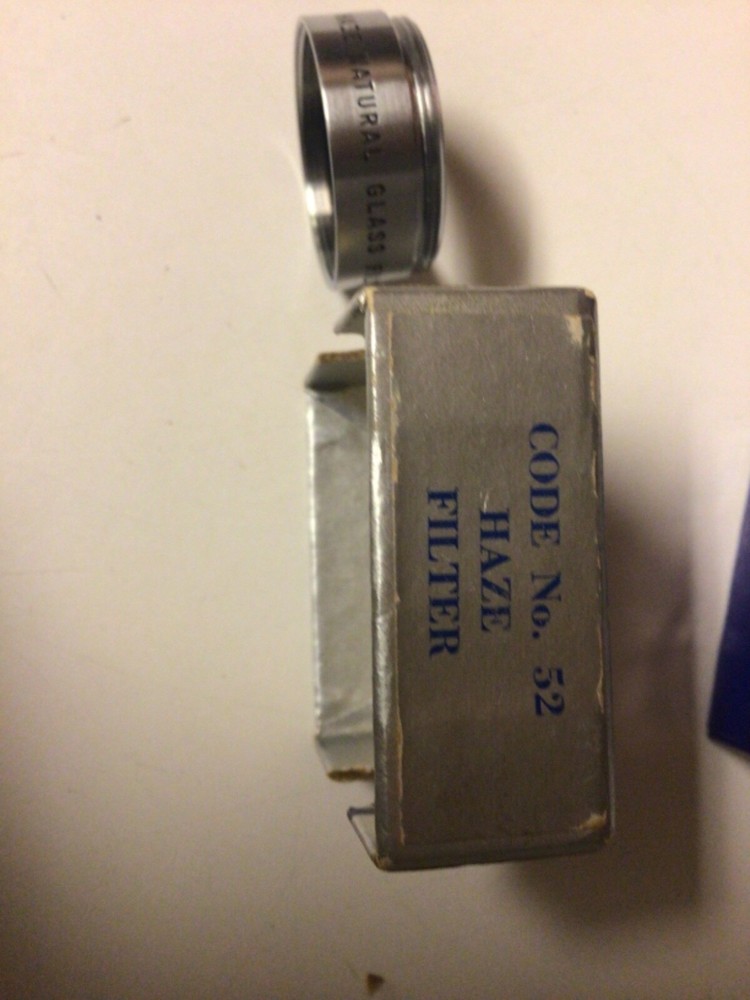 Wollensak Code 52 Haze Filter