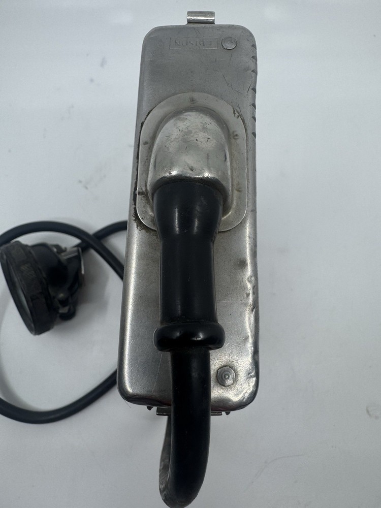 Thomas Edison Model P Electric Cap Lamp Miner Untested