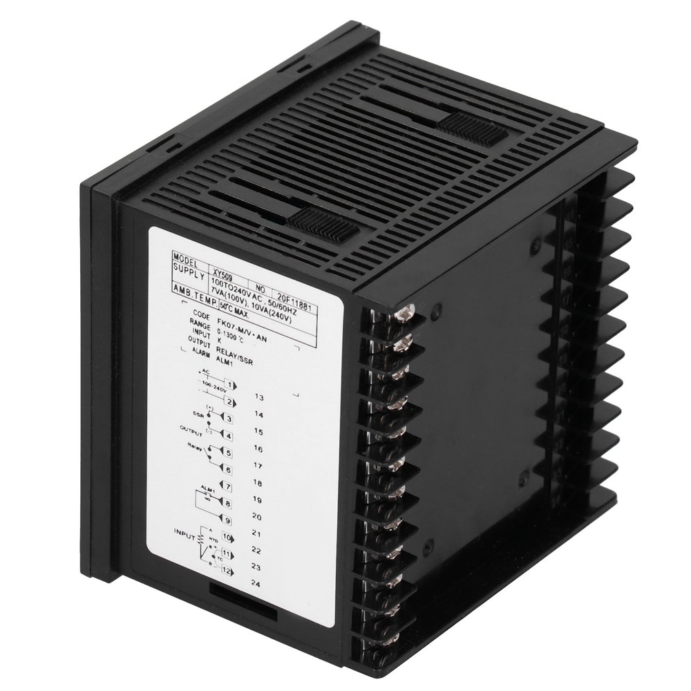 Universal Temperature Controller Dual Display PID Heating And Cooling For