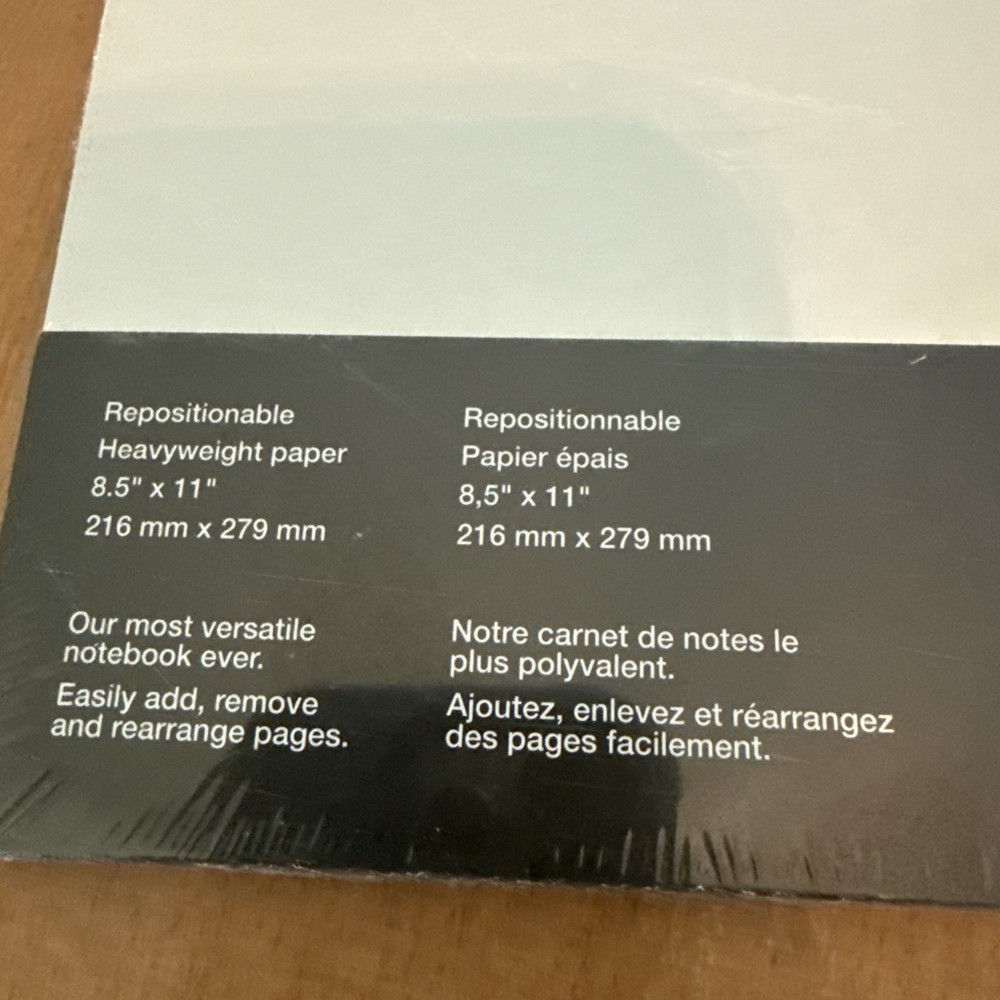ARC Customizable Notebook System Weekly Planner Refill Paper 11" x 8.5" 50 Pgs