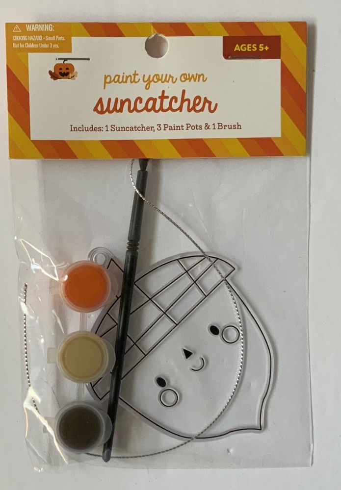Paint Your Own Suncatcher Acorn