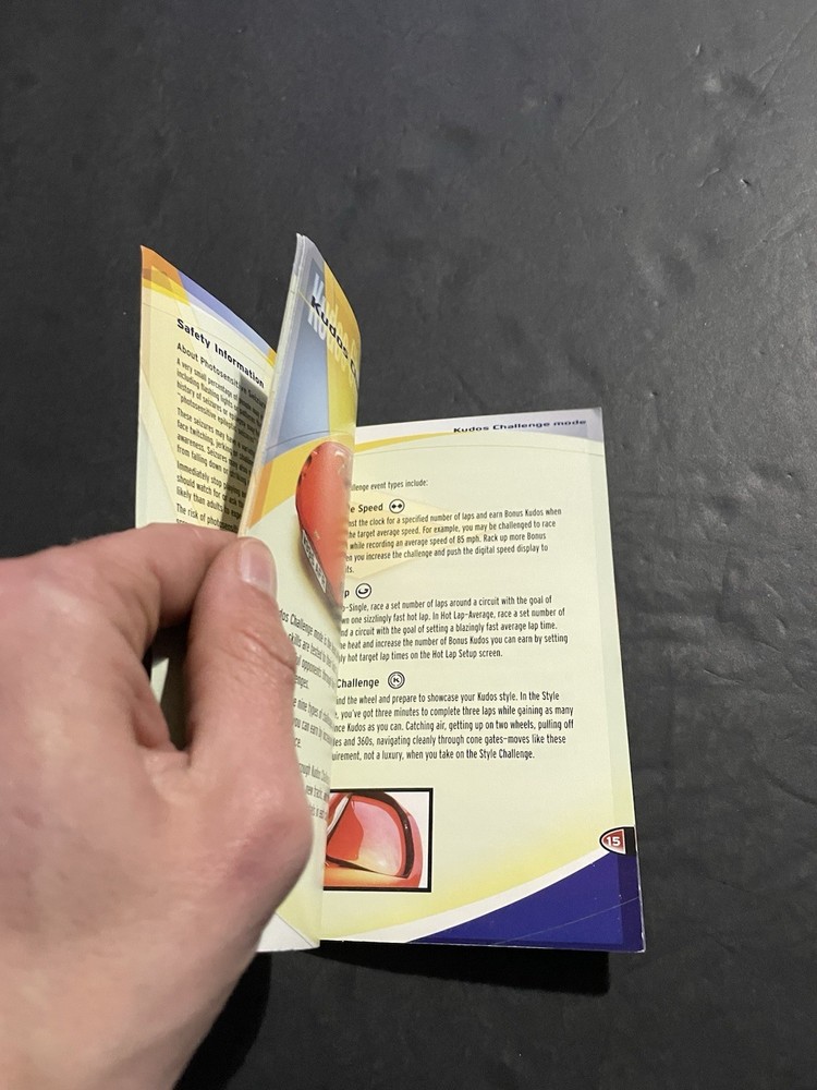 project gotham racing xbox Manual Only