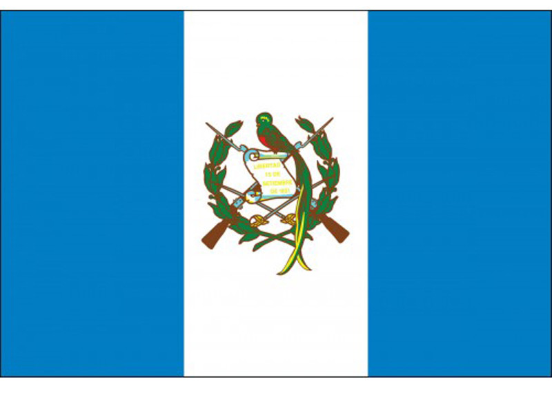 "Guatemala Flag" 3 ft x 5 ft Polyester Flag
