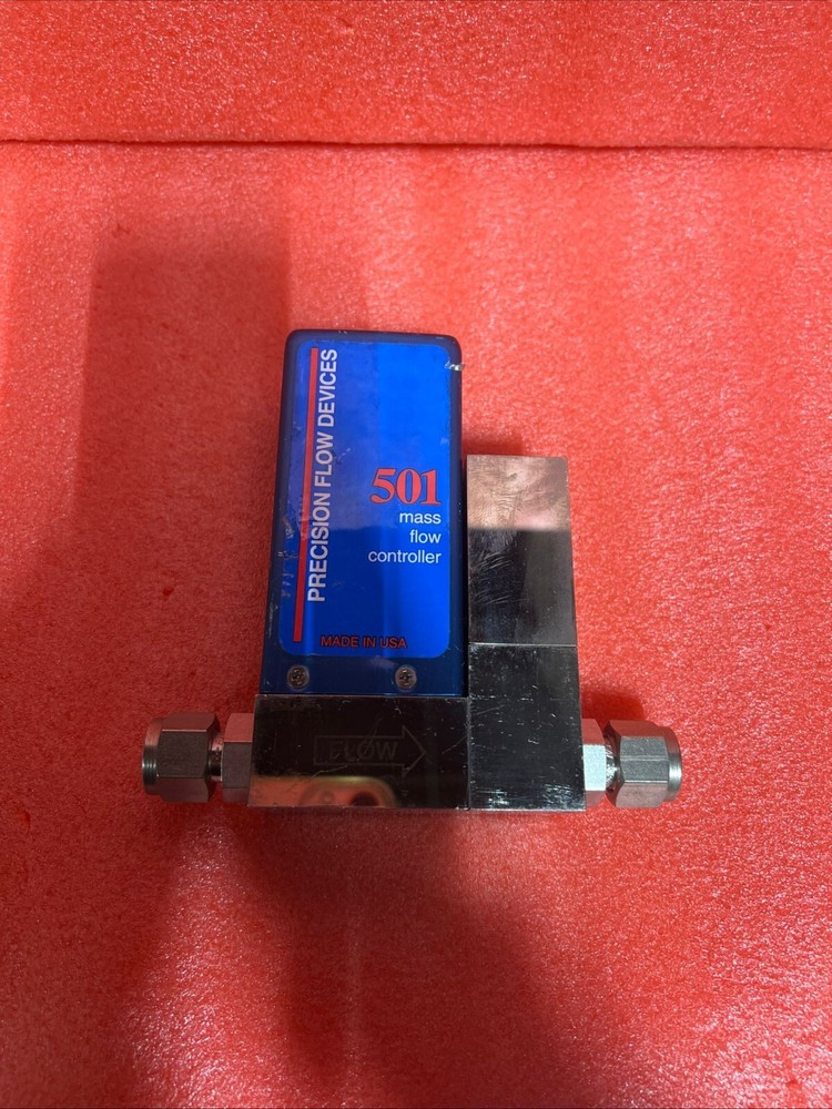 PFD 501 MFC, Precision Flow Devices, Mass Flow Controller, O2, 10 SLM, Used