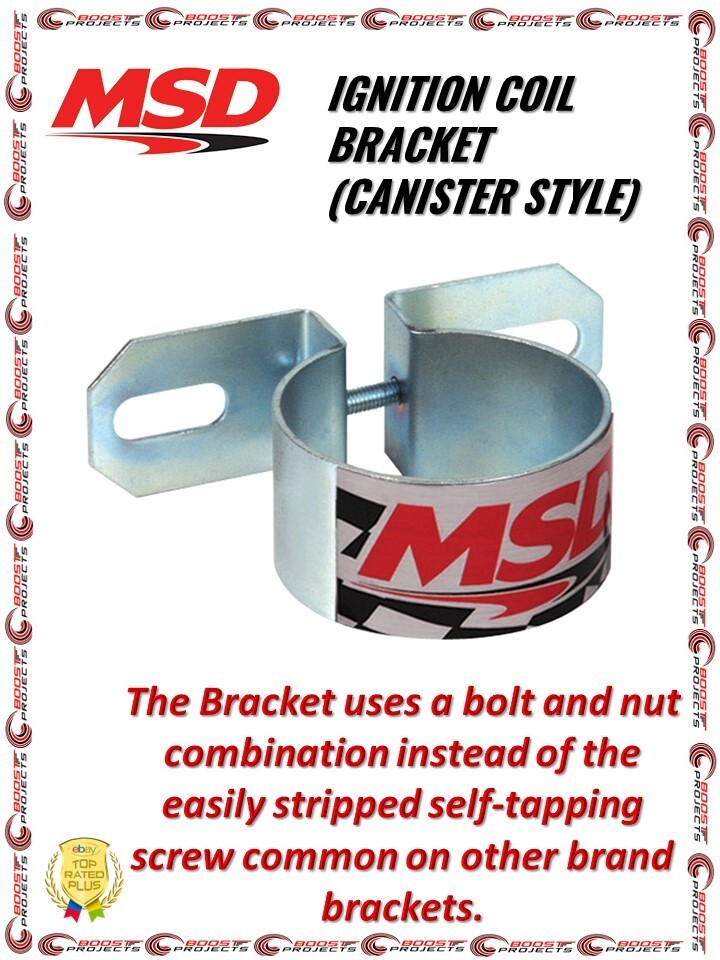 MSD Canister Style Ignition Coil Bracket For GM Coils - 8213