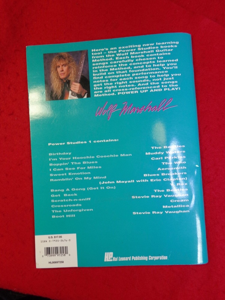 Power Studies 1 by Wolf Marshall Hal Leonard Corp