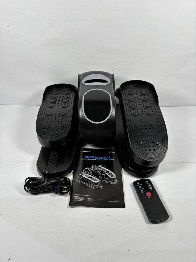 MERACH Under Desk Elliptical Machine, Leg Exerciser While Sitting for Seniors