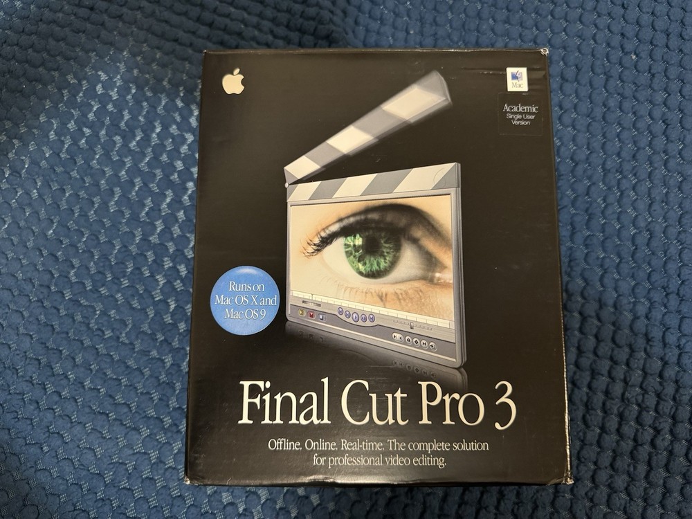 Apple Final Cut Pro 3 Academic Lab Version
