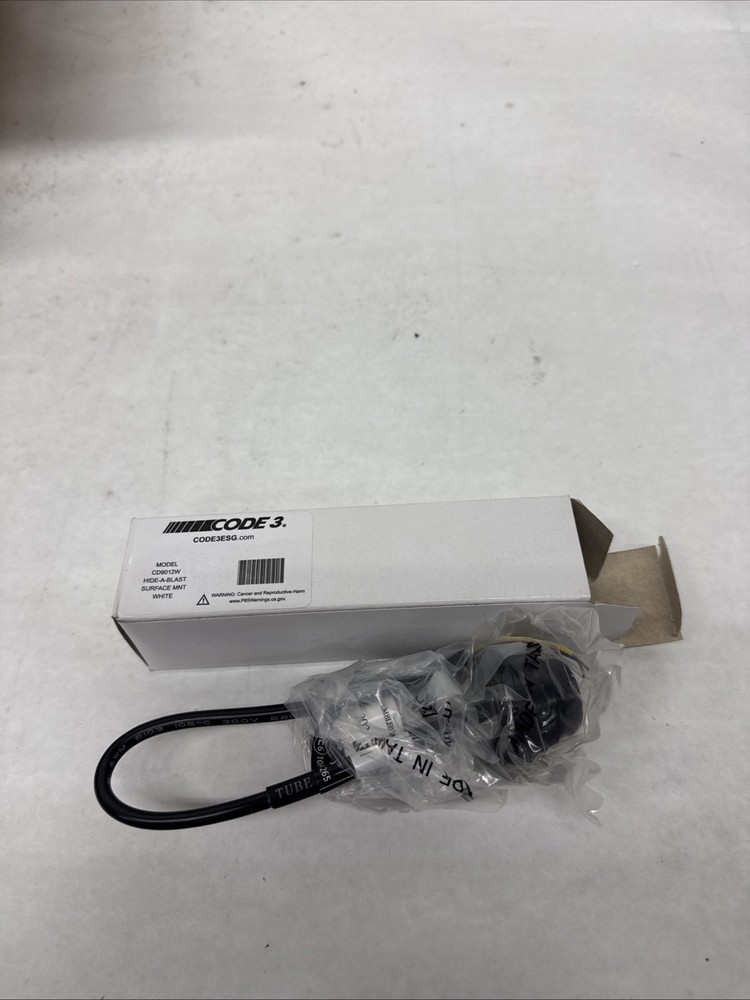 Code 3 Hide-a-Blast (clear/white) CD9012W