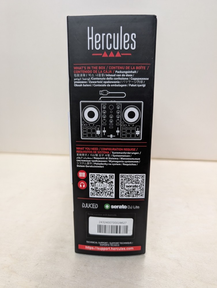 Hercules DJControl Inpulse 200 MK2 - Portable 2-Channel DJ Controller