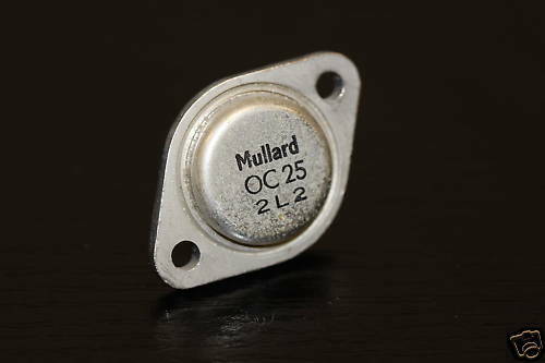OC25 MULLARD GERMANIUM POWER TRANSISTOR NOS