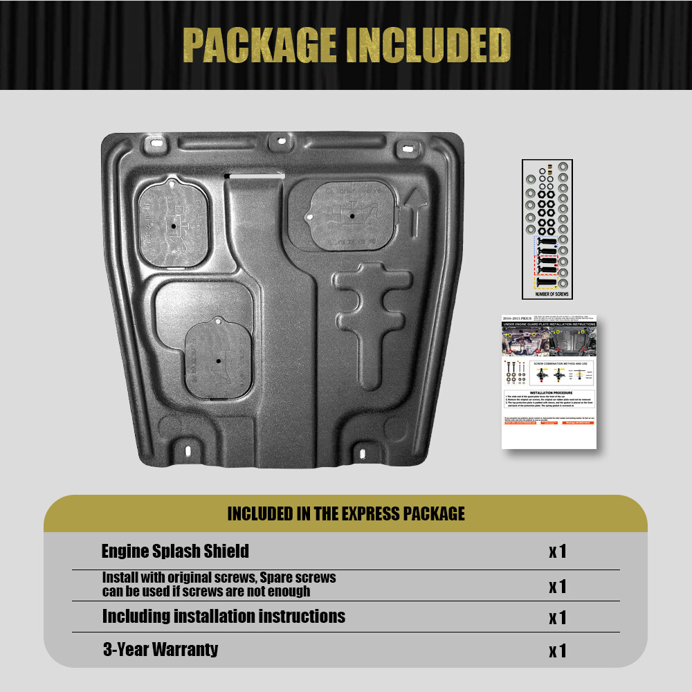 For Honda Accord 2014-2016 Front Engine Splash Shield Engine Cover Case Guard