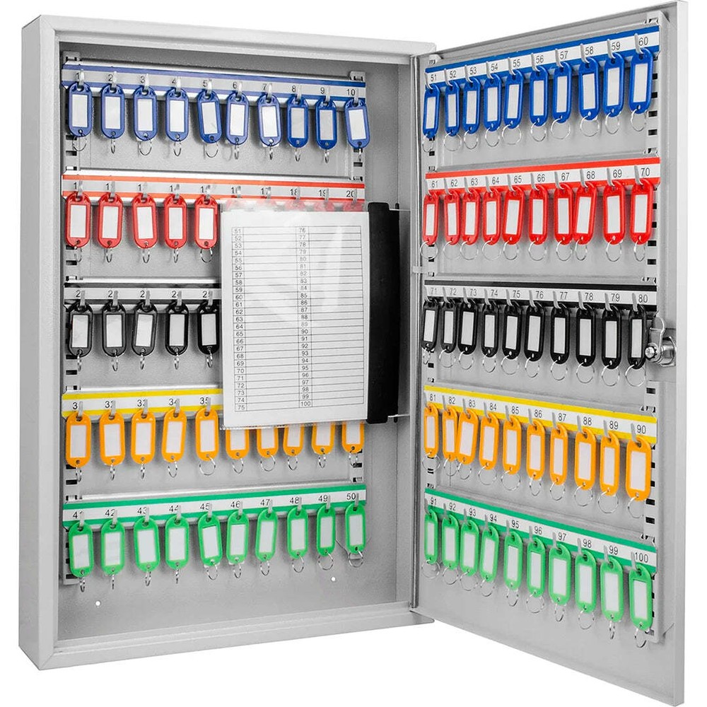 Barska 100 Key Safe Storage Box Wall Mount Cabinet CB12956