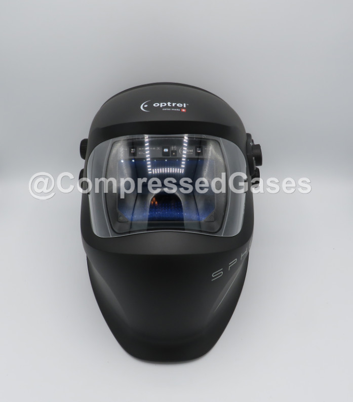 Optrel 1006.980 Sphere X CLT Black Welding Helmet with Variable Shade 2/5-12