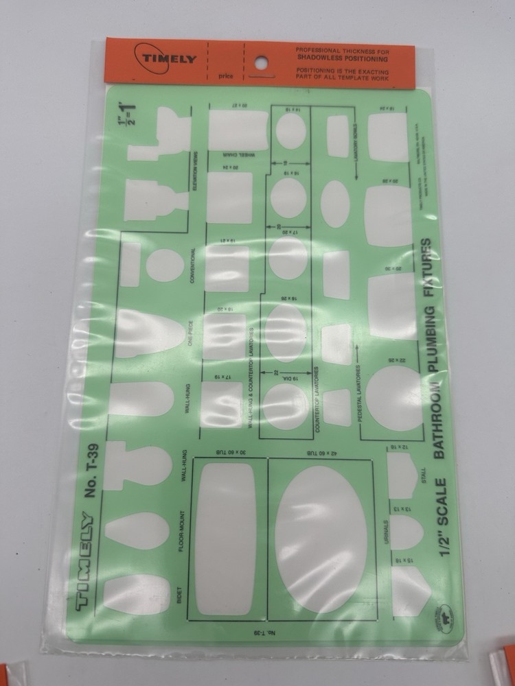 Timely Stencil Set (New) - Professional Thickness For Shadowless Positioning