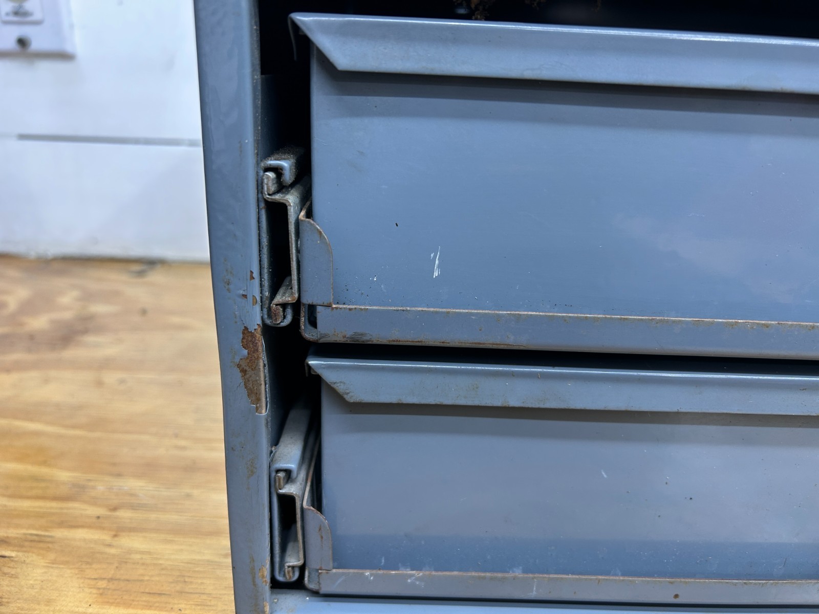 Durham Mfg Two Drawer Cabinet Removable and Divided Approximately 20"W 16"D 8"T