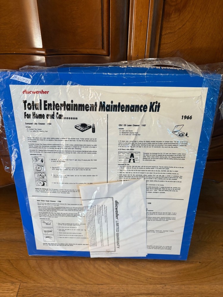 Discwasher, Total Maintenance Kit .New