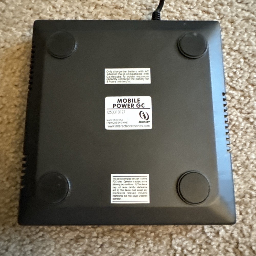 Interact Mobile Power GC Gamecube 12533101Z7 Battery Portable See Description