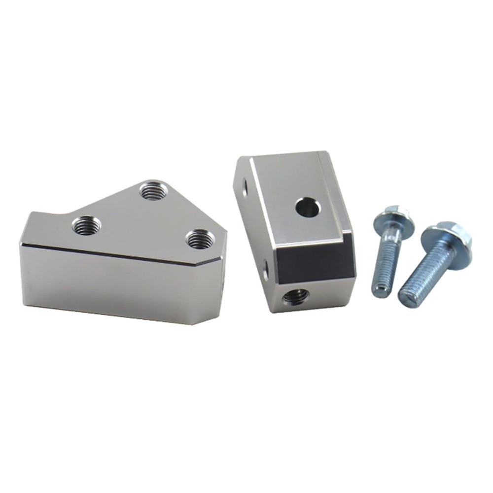 Knock Sensor Relocation Bracket Kit For GM Gen III LS V8 Engine 97-07 LS1 LQ4