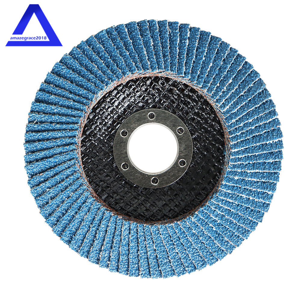 100Pack 4-1/2"×7/8'' 40 Grit T29 Premium Zirconia Flap Disc Sanding Grinding