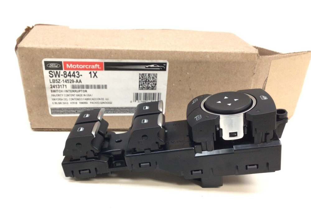 2020-2023 Ford Explorer front LH driver Power Window Mirror Master Switch OEM