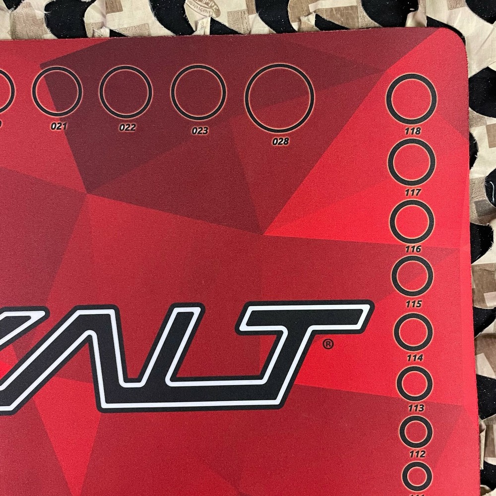 NEW Exalt V2 Paintball Tech Mat - Small - Red