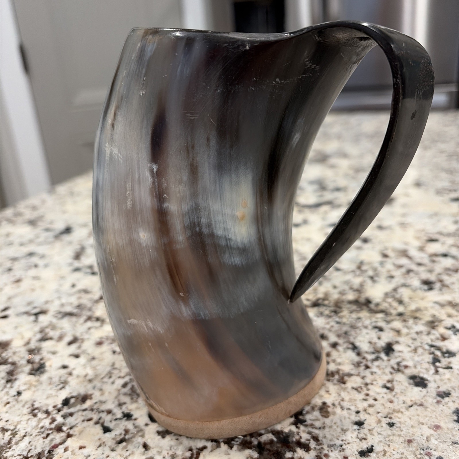 Ale Horn Decorative Drinking Mug Crafted From Natural Horn Material Unique