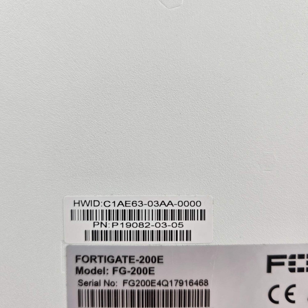 FORTINET FORTIGATE FG-200E Network FG-200E