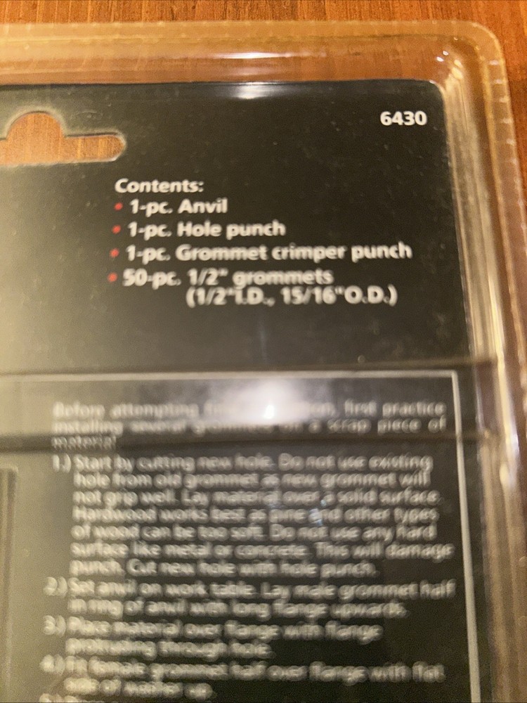 Tekton Grommet Kit