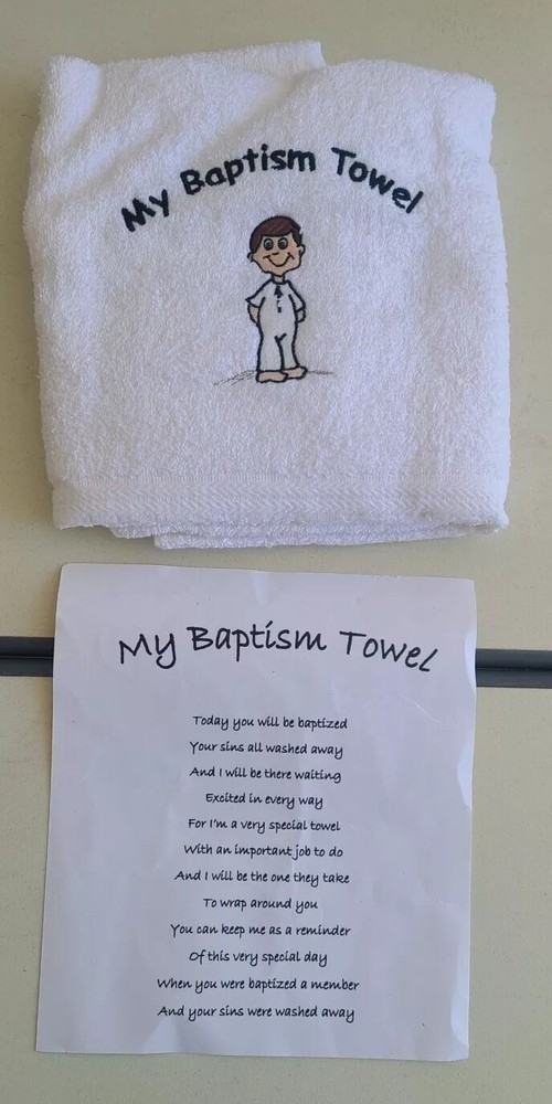 My Baptism Towel