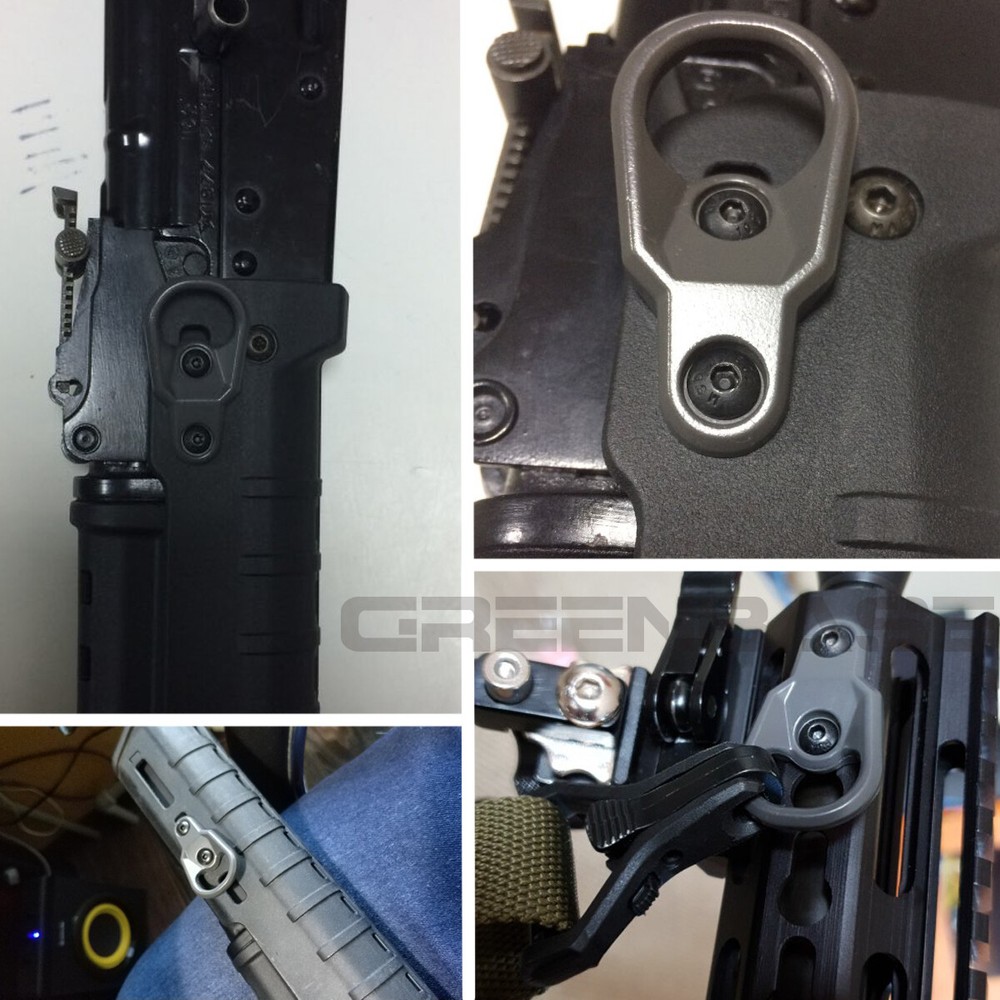 Sling Mount Attachment Adapter for M-LOK KeyMod System Low Profile