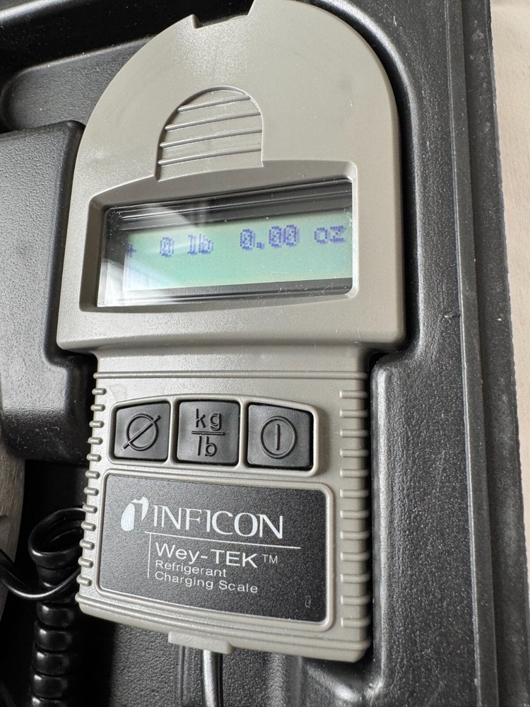 Inficon Wey-Tek Refrigerant Charging Scale