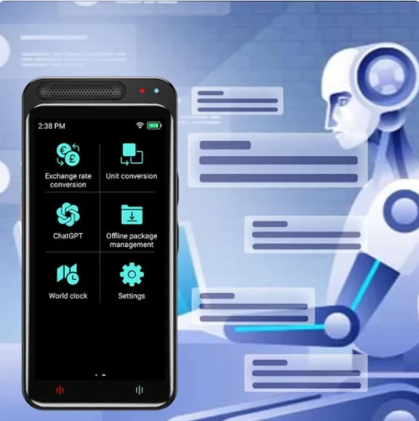 Portable Language Translator Device 138 Languages 4.1" Touch Real Time Offline