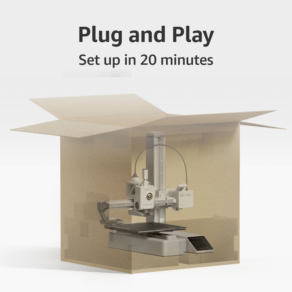 Bambu Lab - A1 mini 3D Printer - Silver