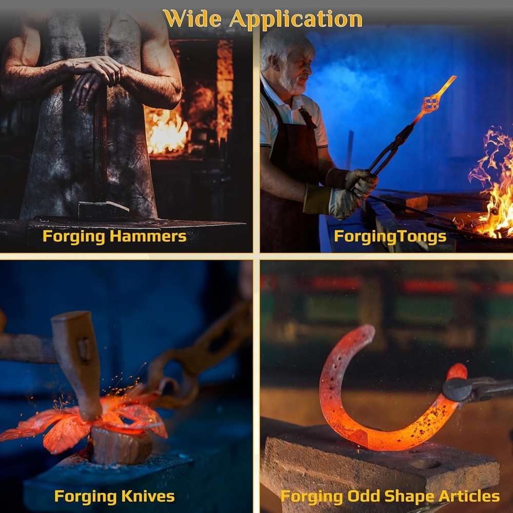 Blacksmithing Welded Firepot Coal Forge 10 x12 Inch Blacksmith Forging Tools