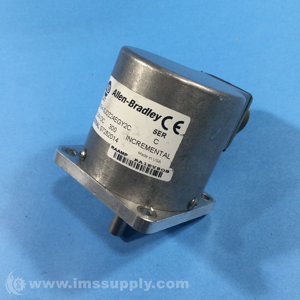 Allen Bradley 845H-SJDZ24EGY2C Series C Incremental Encoder USIP