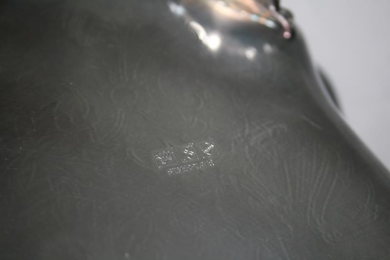 Sheridan Silverplate Footed 11" Bread Tray with Handles #2632