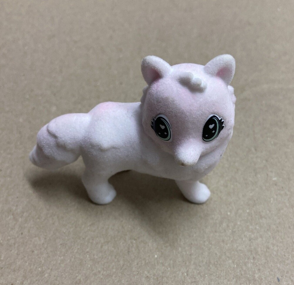 Scribble Scrubbie Pets Arctic Igloo Felt Arctic Fox Replacement Figure