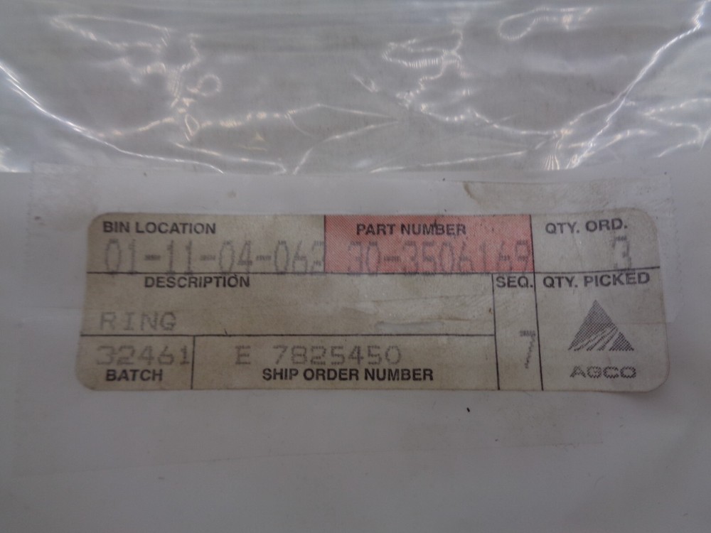 AGCO RING - 30-3506169 BX14