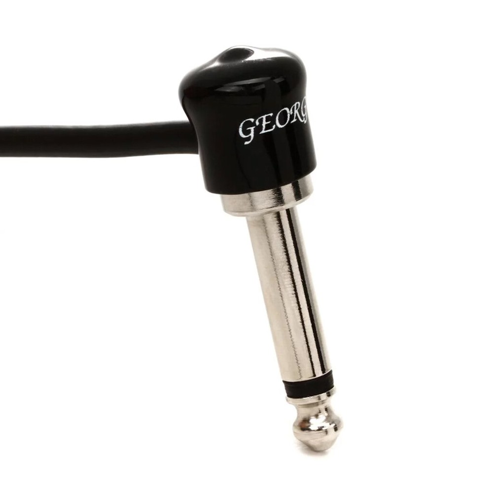 George L's .155 Right Angle Pedalboard Patch Cable | 6 Inch