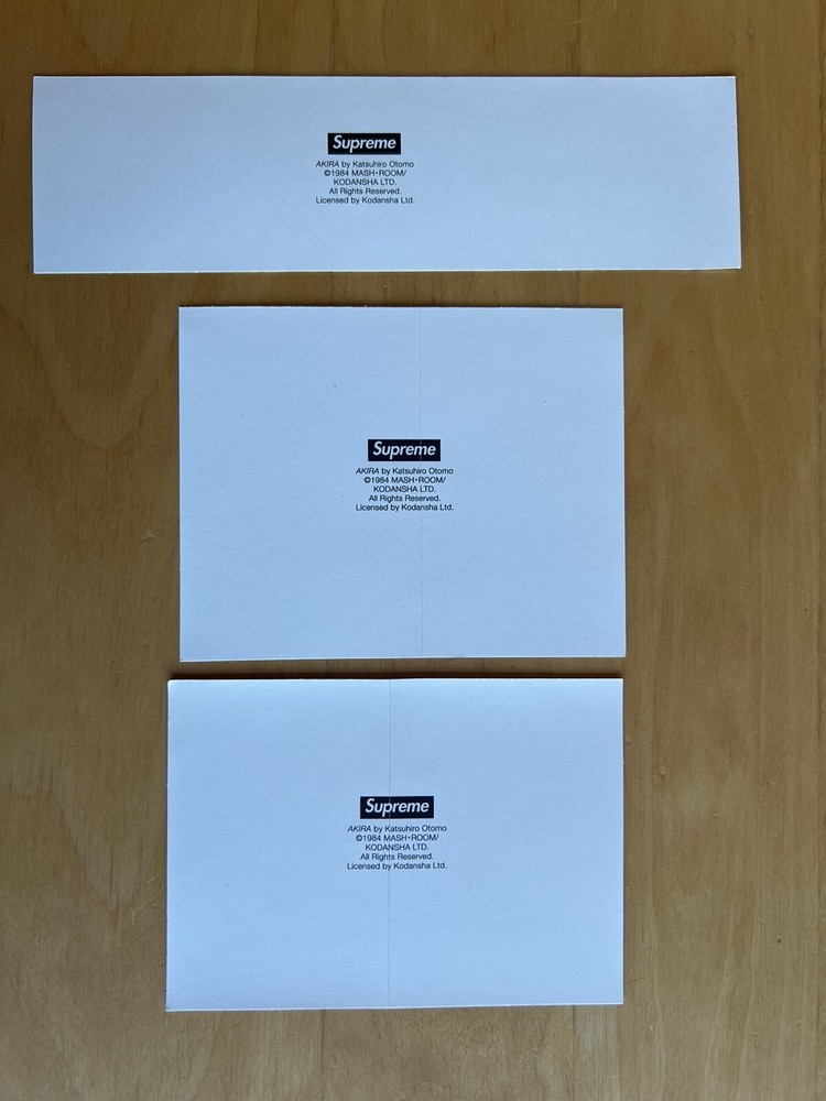 Supreme Akira Sticker Set